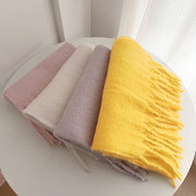 Soft Fluffy Warm Scarf for Women - Long and Cozy