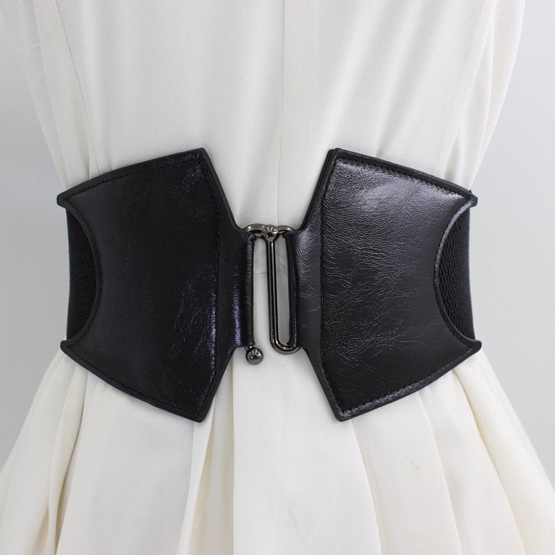 Adjustable Wide Waist Belt for Women