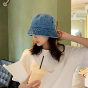 Lightweight Denim Fisherman Hat for Women