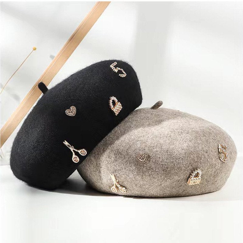 Warm Winter Woolen Hats for Women