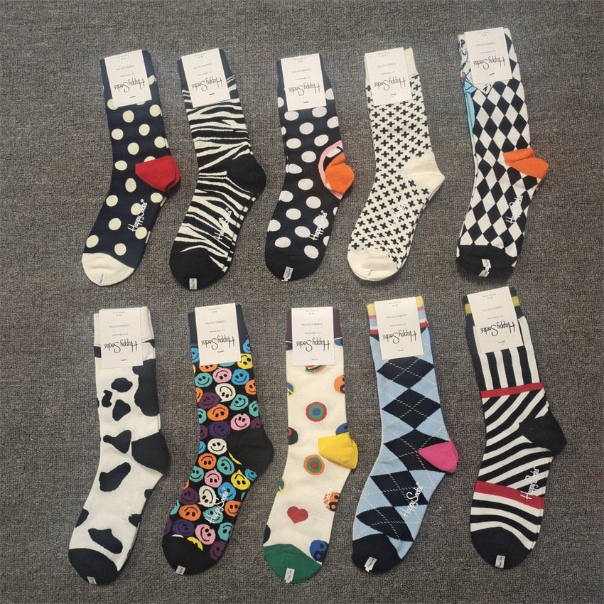 Four Seasons Polka Dot Tube Socks