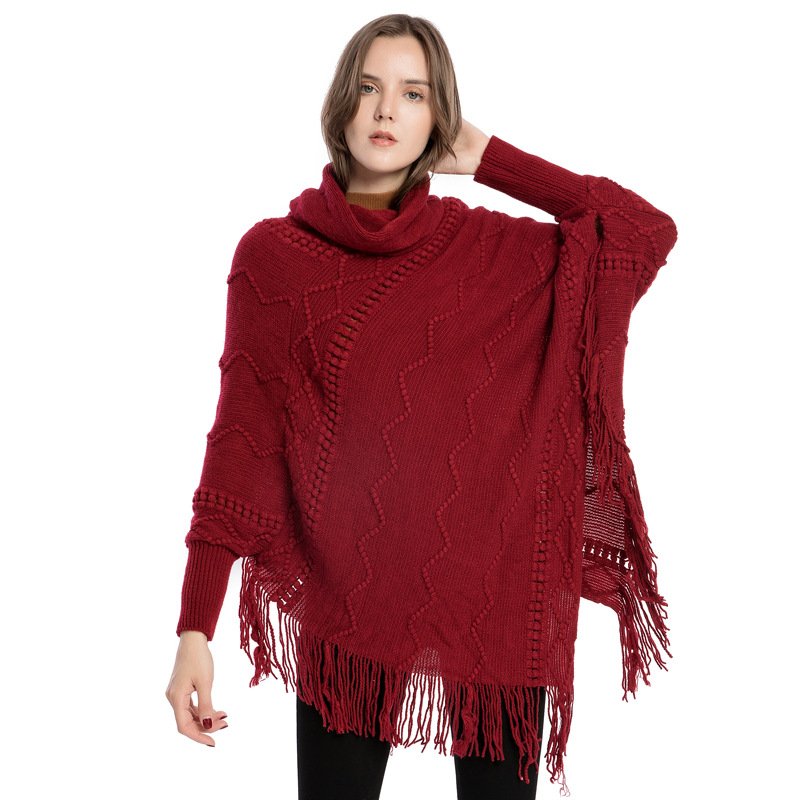 Warm Fringed Sweater