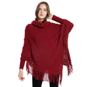 Warm Fringed Sweater