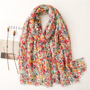 Stay Chic with Long Cotton Linen Scarf