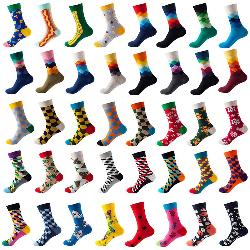Mid Calf Fashion Socks for Women