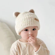 Cute Cartoon Knitted Plush Hat for Kids