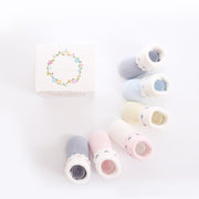 Soft Baby Socks for Newborns & Toddlers, Breathable Cotton Socks