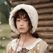 Cute Lamb Fur Hat