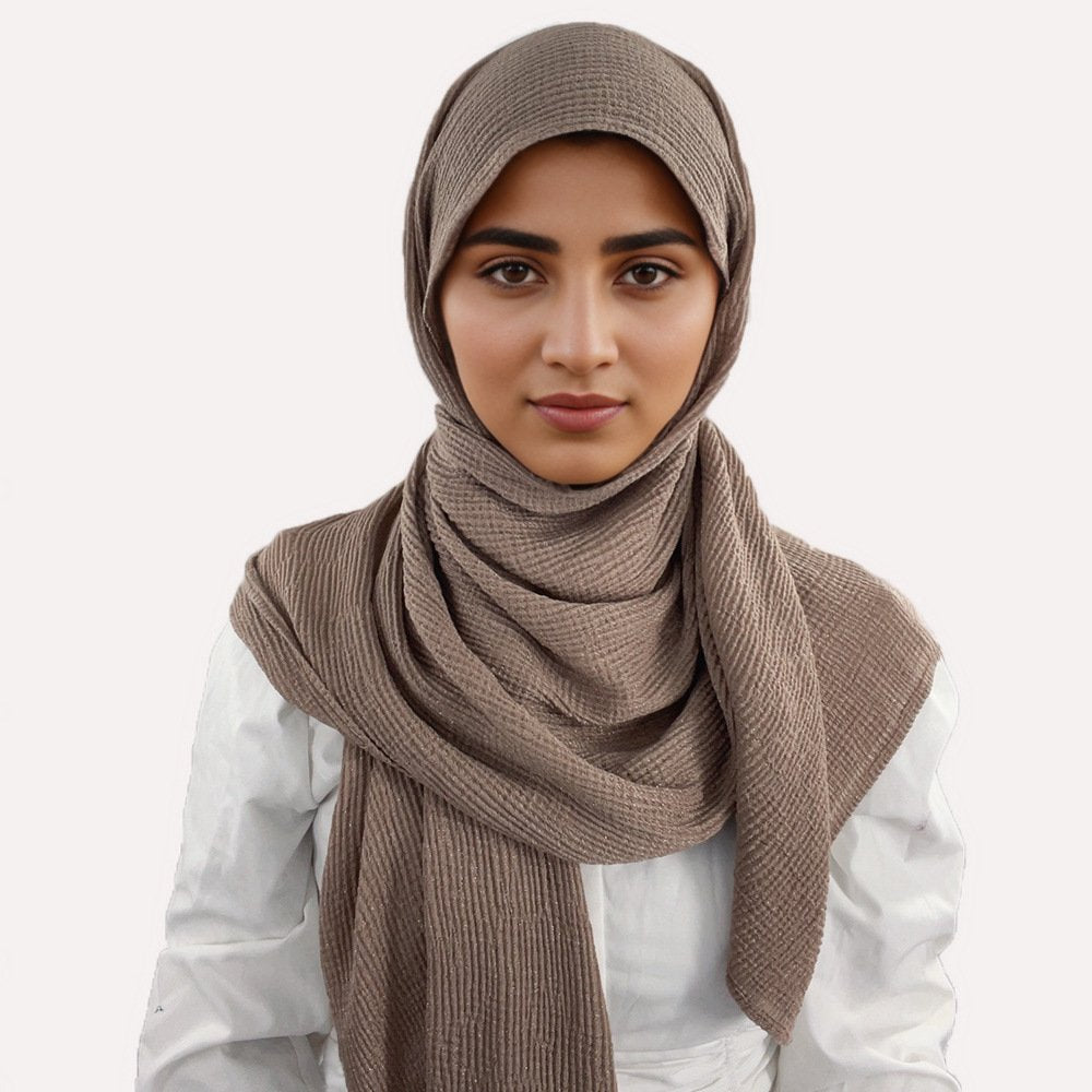 Warm Crumpled Toe Scarf for Women - 10 Colors