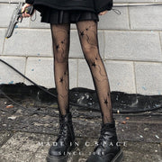 Slenderizing Mesh Fishnet Romper Stockings for Women