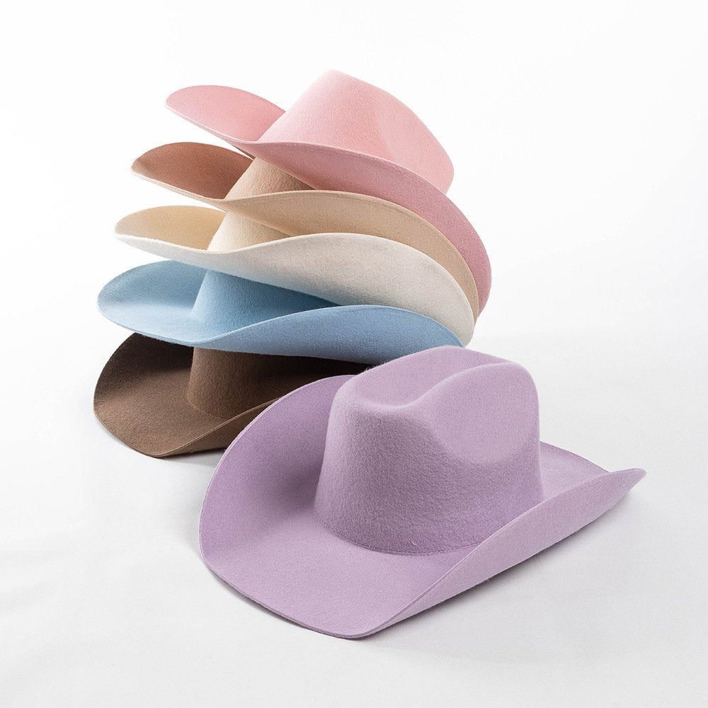 Warm Wool Cowboy Hat