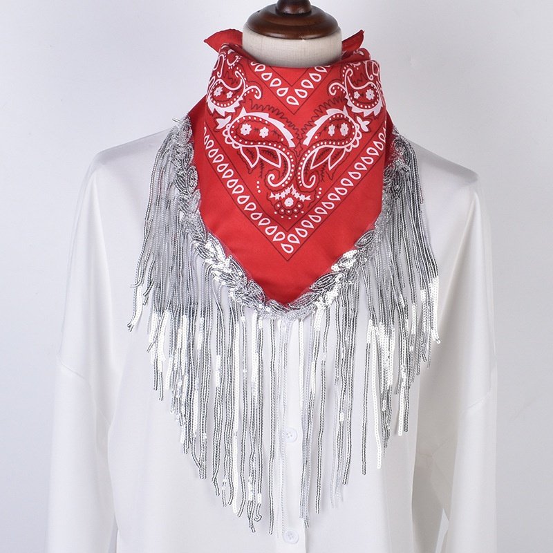 Add a Pop of Color with Our Square Scarf