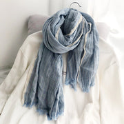 Cozy Striped Scarf for Autumn & Winter