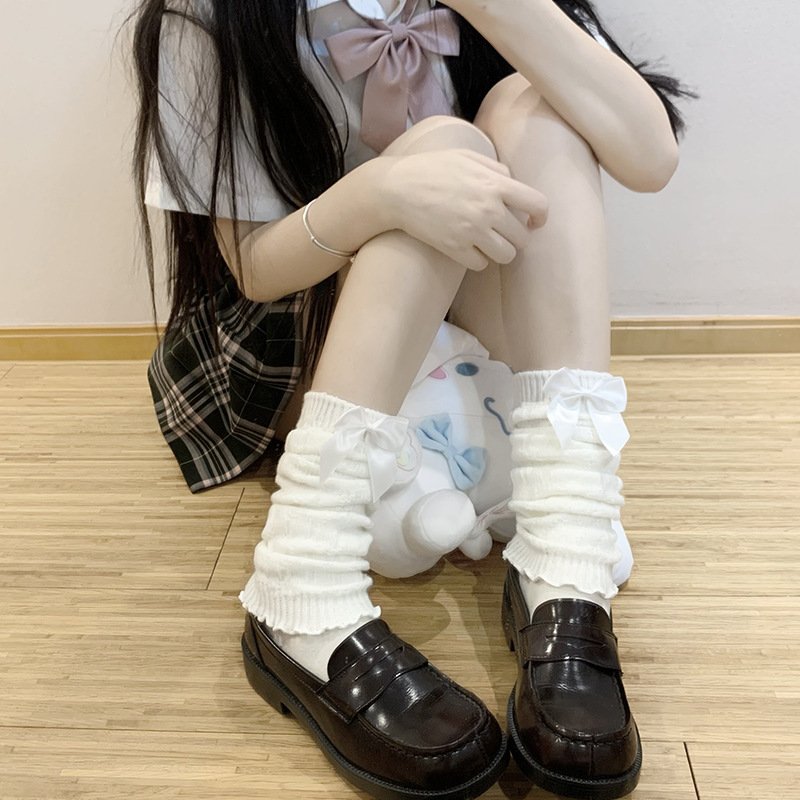 Cozy Bow Toe Socks for Women
