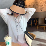 Large Brim Sun Protection Hat for Women, Foldable and Adjustable