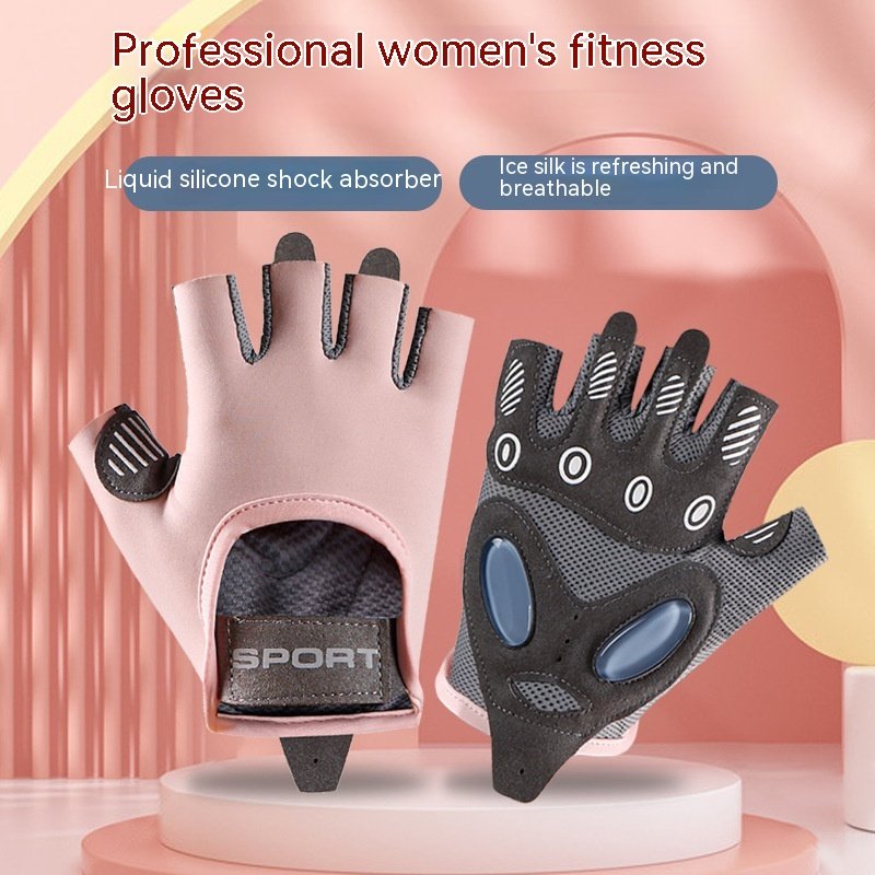 Stay Fit with Style: Half-Finger Fitness Gloves