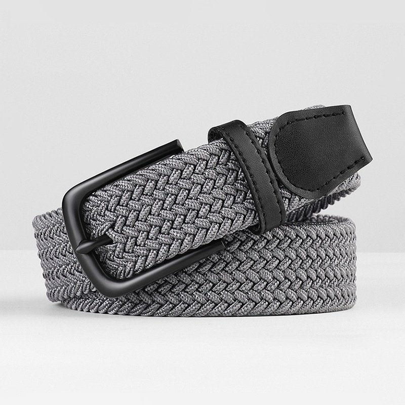 Stylish Woven Leather Belt for Men & Women