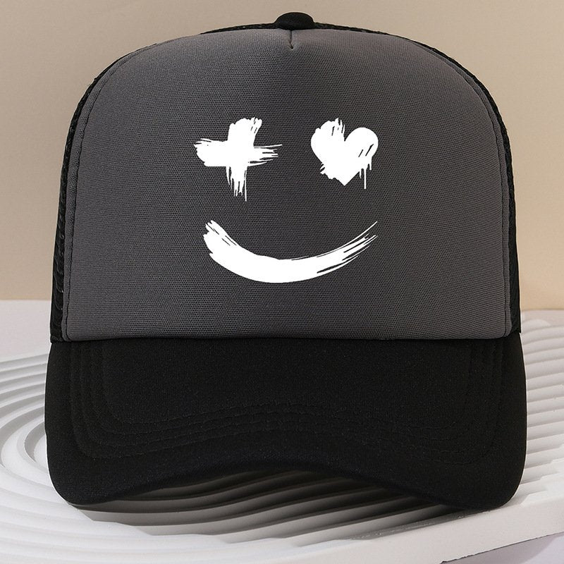 Face Peaked Cap Sunshade Baseball Cap for Women