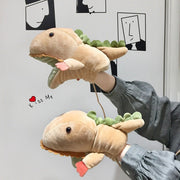 Cute Cartoon Dinosaur Winter Gloves for Women