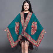 Cozy Autumn Winter Shawl Scarf Cape