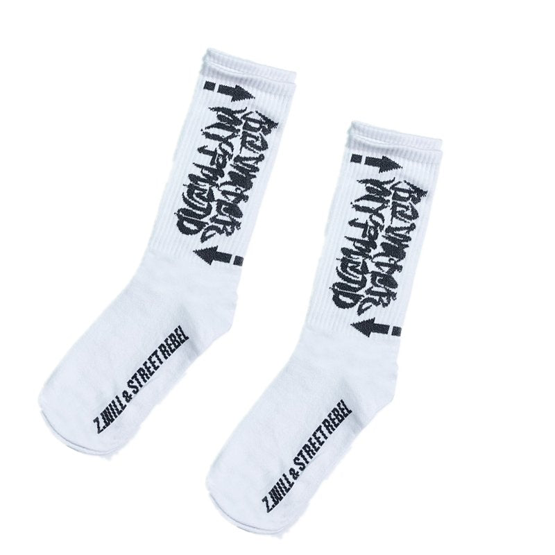 Fun Letter Socks for Women