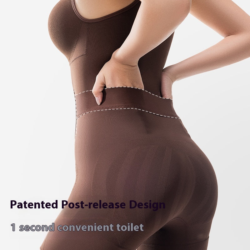 Belly Contracting And Hip Lifting Postpartum Body Shaping Waist Slimming Seamless Tight Show Clothes