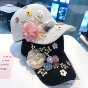 Handmade Knitted Sun Cap for Women