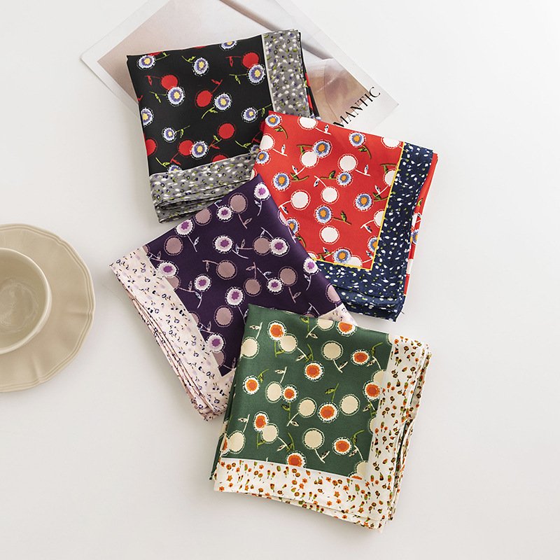 Trendy Silk Scarf for Business Wear