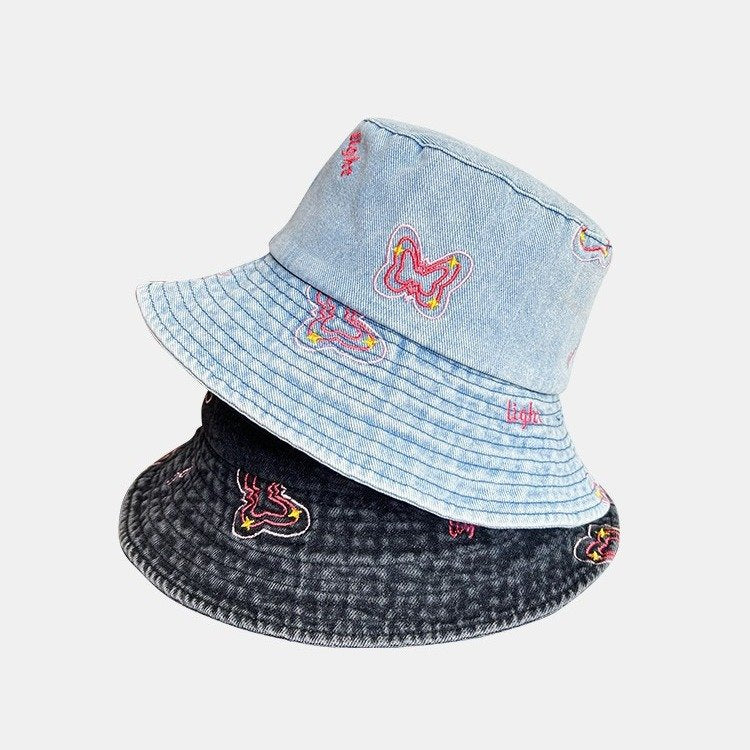 Lightweight Denim Sun Hat for Women - Autumn & Winter Protection