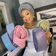 Glittering African Muslim Toque for Women