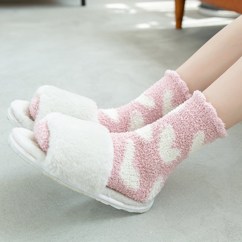 Warm Mid-calf Length Socks for Women