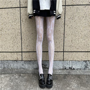 Thin Black Fishnet Stockings for Women - Sun Protection & Lifting Support