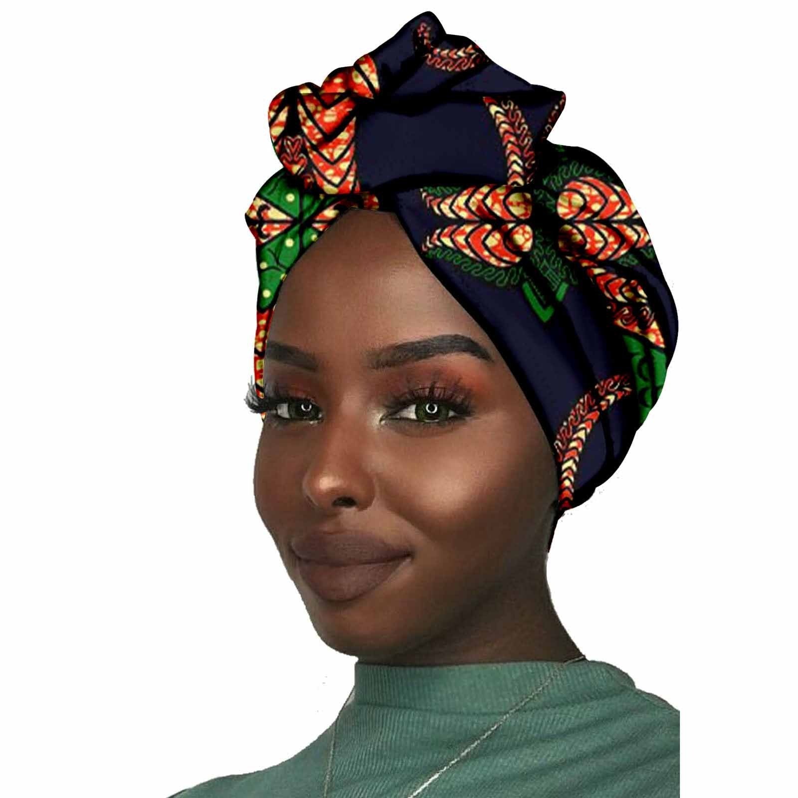 Vibrant Batik Geometry Scarf for Women