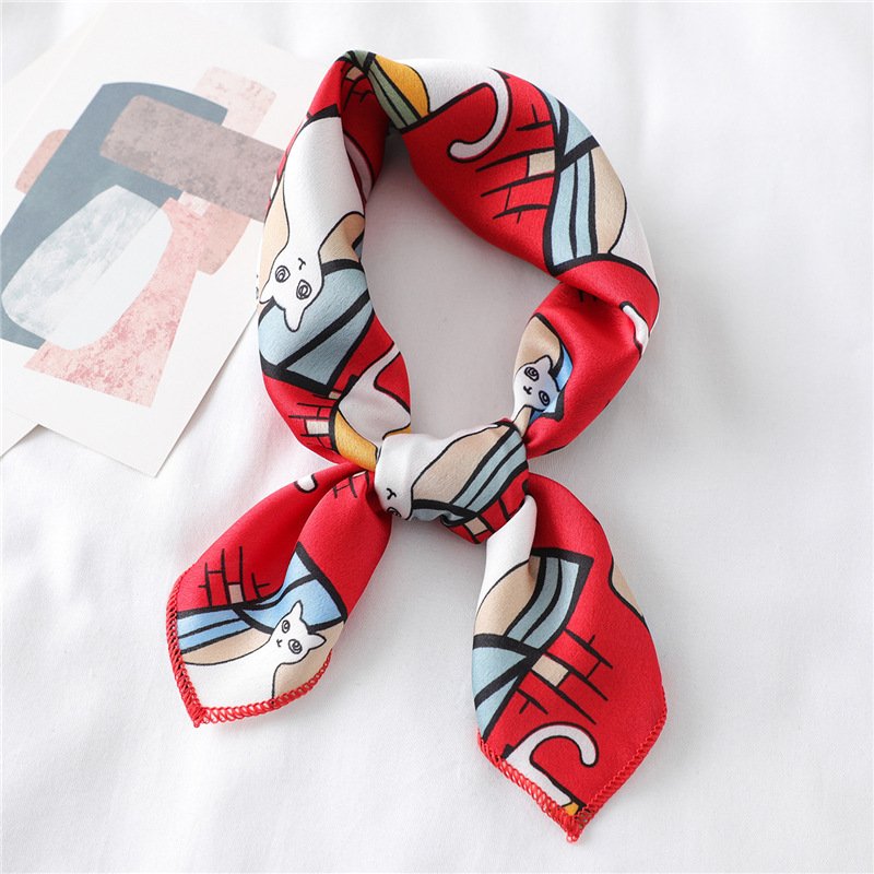 Versatile Satin Scarf for All Seasons