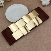 Adjustable Waistband with Metal Buckle for Women