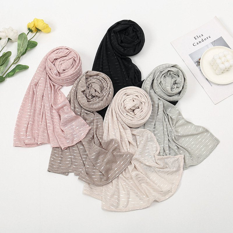 Stay Warm with Stylish Water Ripple Headcloth