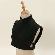 Soft Detachable Collar Scarf for Women - White