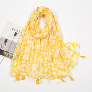 Stay Cozy with Twill Cotton Scarf Shawl