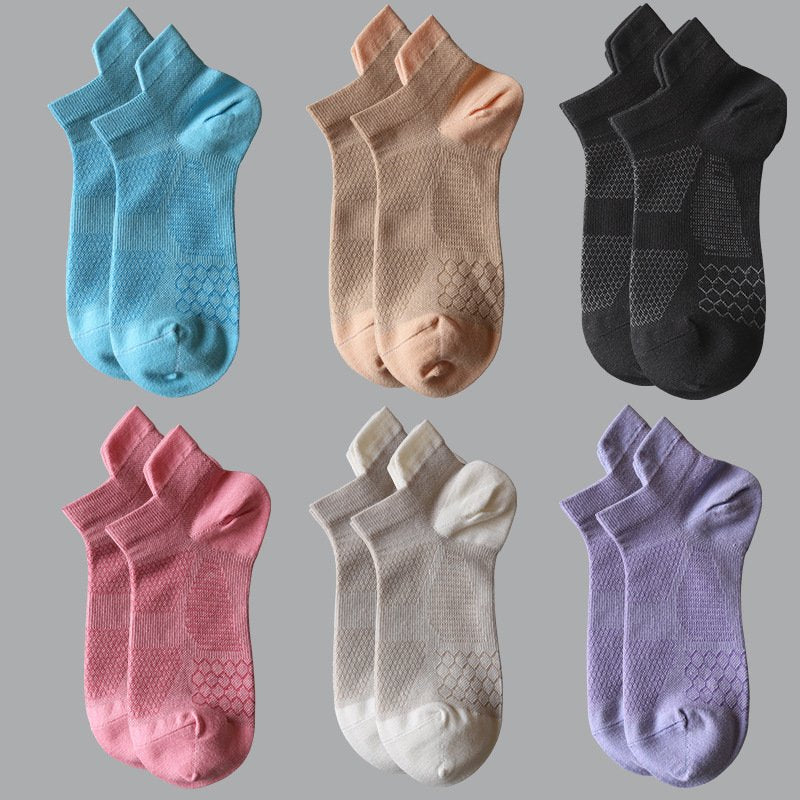 Anti-Friction Cycling Socks for Women - 200-Pin Reinforced Compression Stockings