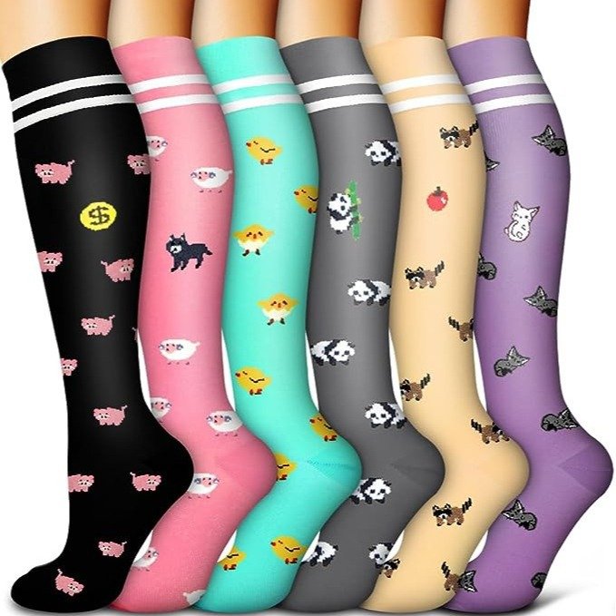 Stay Comfortable with Stretch Leg Shaping Socks