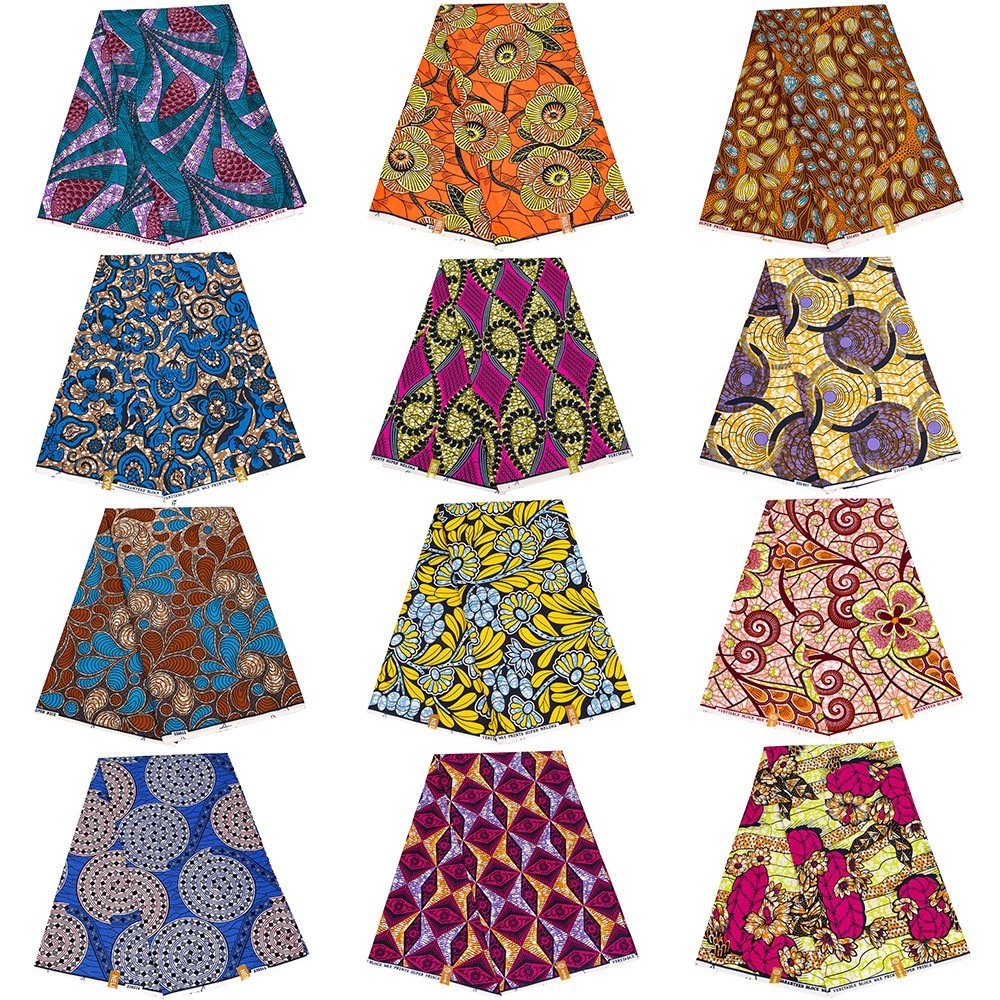 Double-Sided Geometric Polyester Scarf