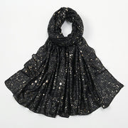 Quick-Dry Bronzing Plaid Hair Towel for Women