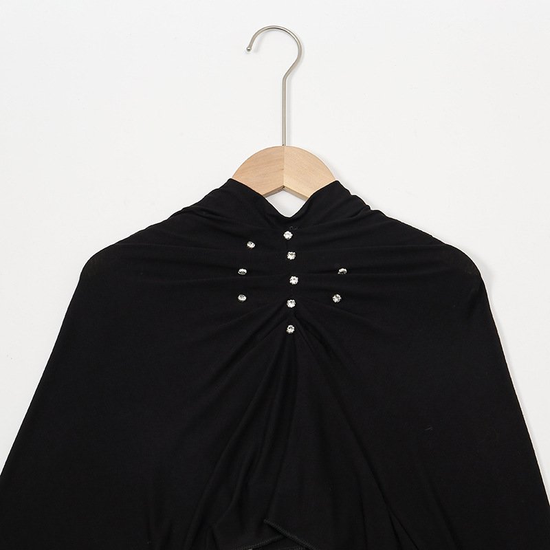 Breathable Rhinestone Scarf for Women