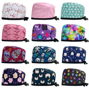 Dental Clinic Cap for Men - Cotton Printed Operating Hat