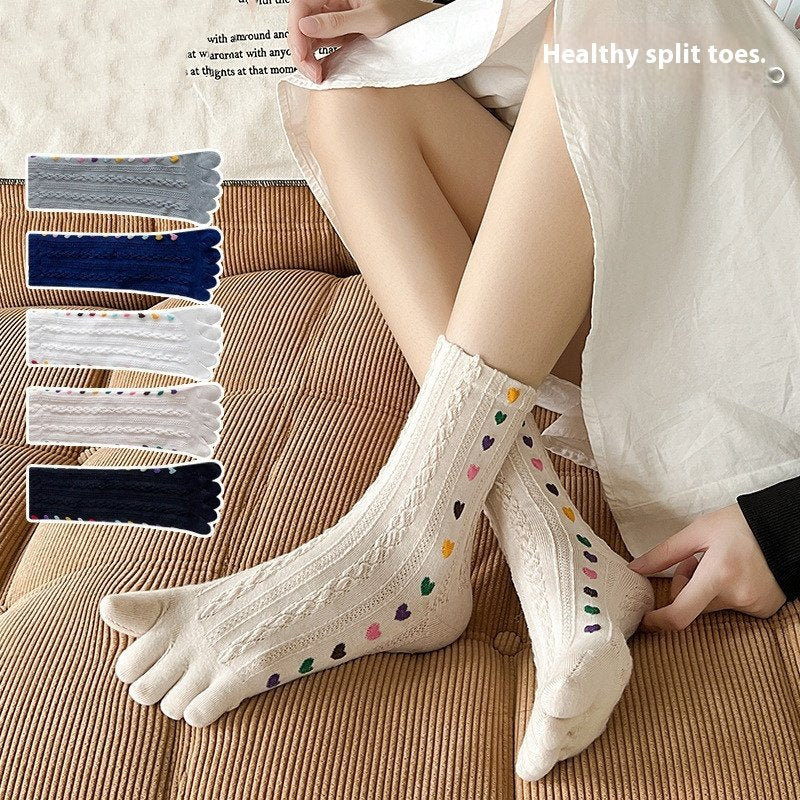Breathable Sweat Absorbing Long Socks for Women