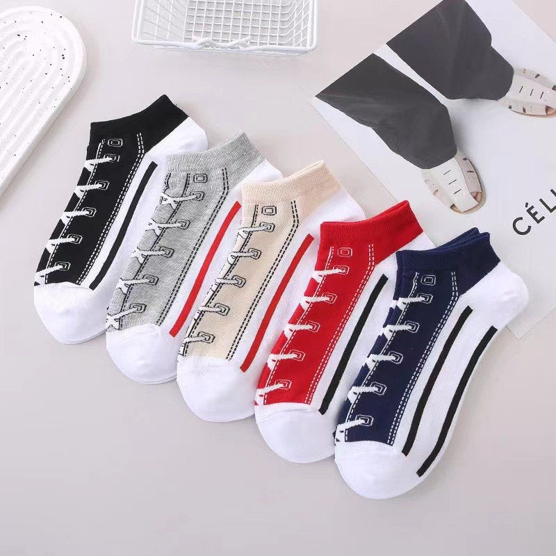 Comfortable All-Match Canvas Socks for Women and Men