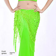 Sequined Triangle Hip Scarf for Women & Men