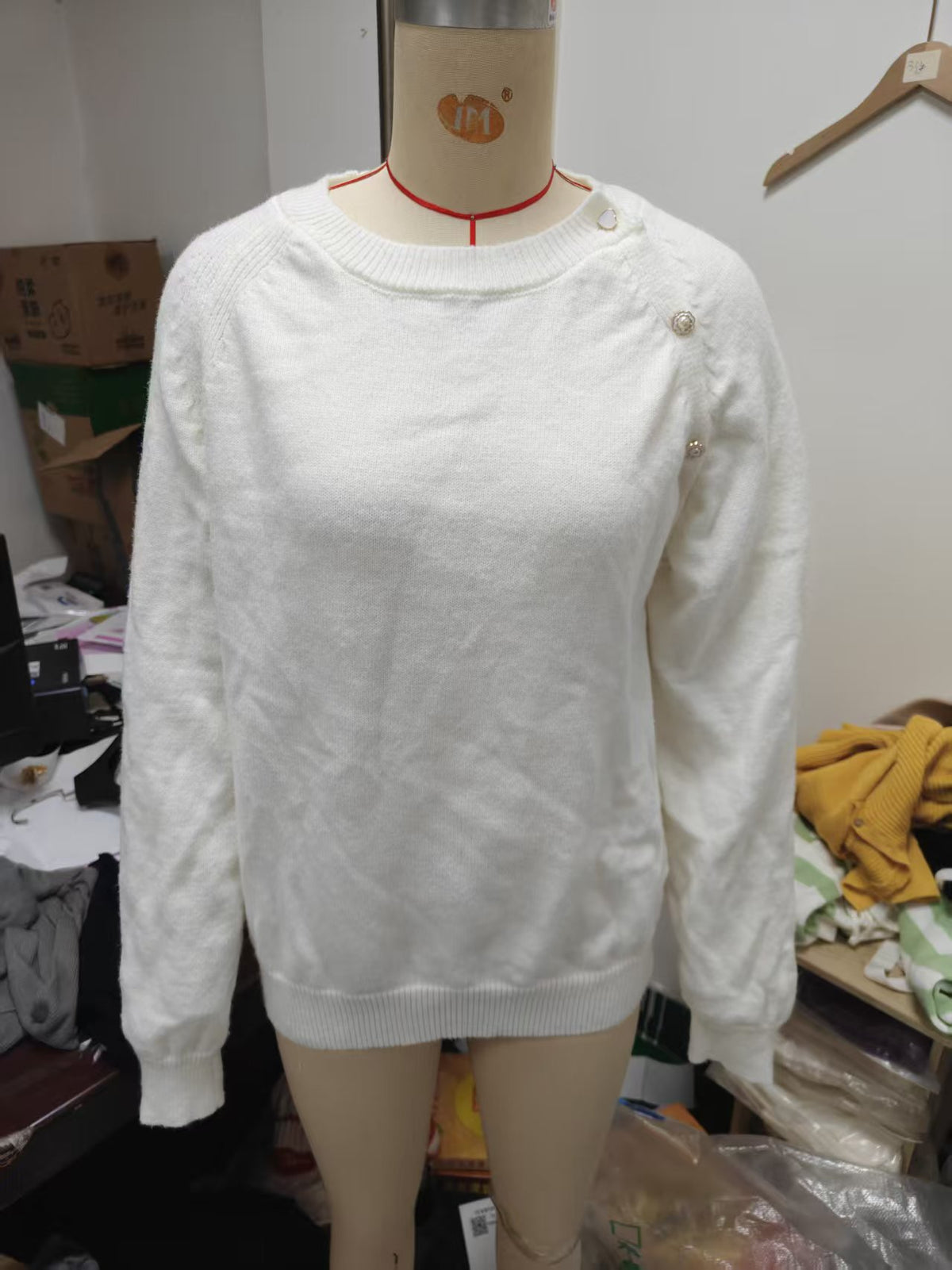 Women's Casual Cardigan Button Knitted Sweater