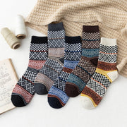 Cozy Retro Socks for Women