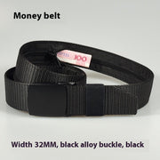 Multifunctional Anti-theft Nylon Belt for Women